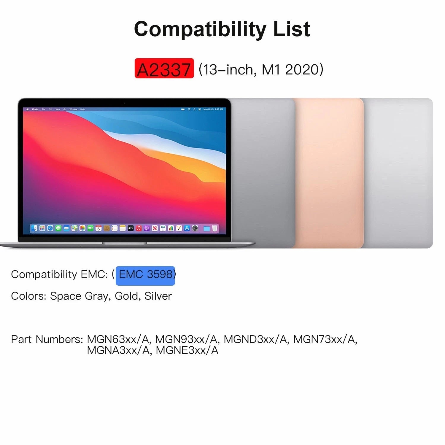 Pantalla para MacBook Air A2337 2020 M1