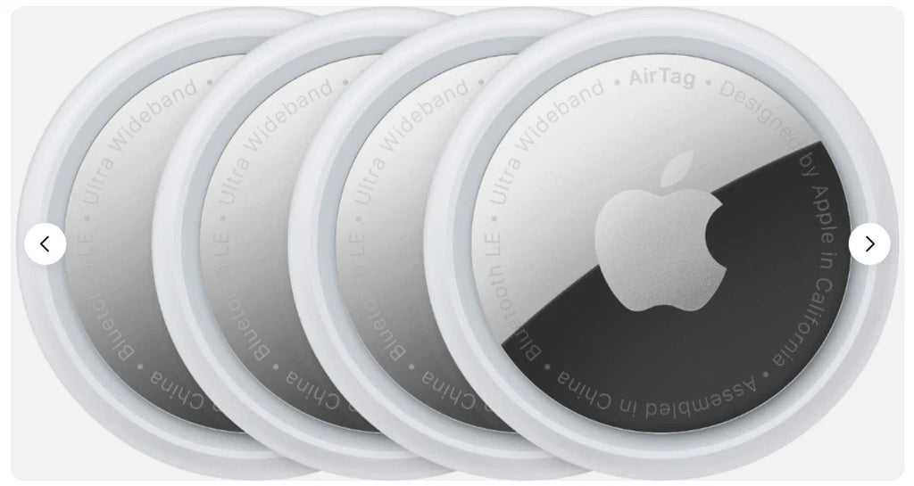 Pack x4 Apple AirTag – Protección total para todos tus objetos de valor